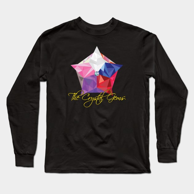 The Crystal Gems Long Sleeve T-Shirt by Hillier